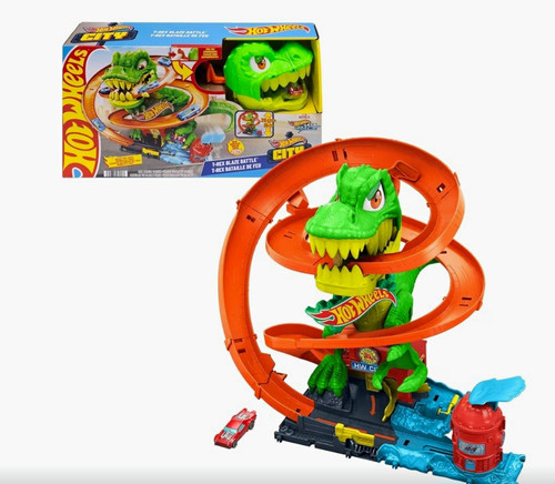 Hot wheels city rex blaze - hot,