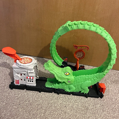 Hot wheels city crocodile - city, loop