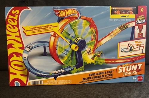 Hot wheels rapid launch loop - hot,