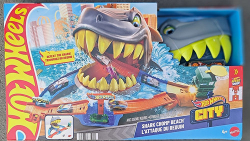 Hot wheels city shark - city, chomp