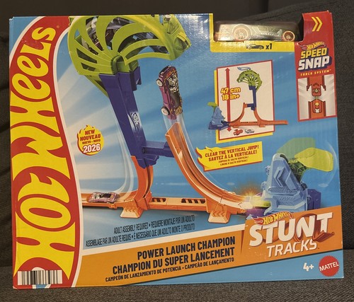 Hot wheels stunt tracks - tracks, power