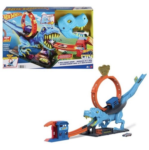 Hot wheels city - wheels, t-rex