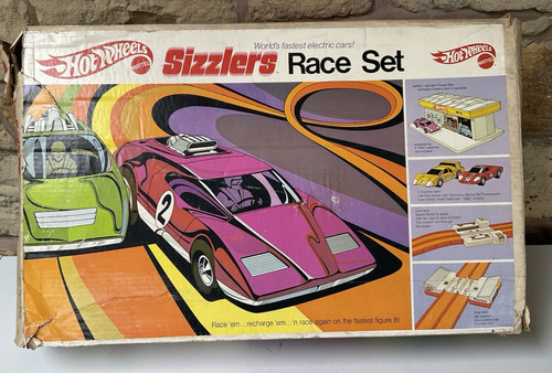 Hot wheels sizzlers race set - wheels,