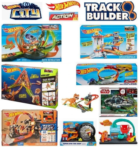 Hot wheels toys - toys-, track