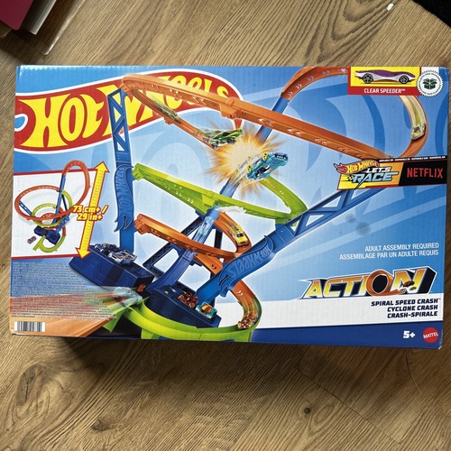 Hot wheels action spiral speed - action,