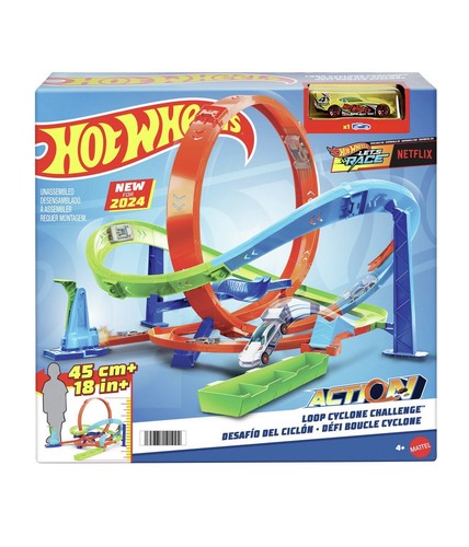 Hot wheels action loop - wheels, cyclone