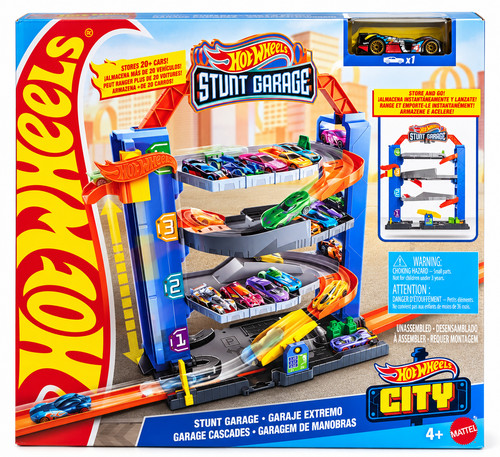 Hot wheels stunt garage play - wheels,