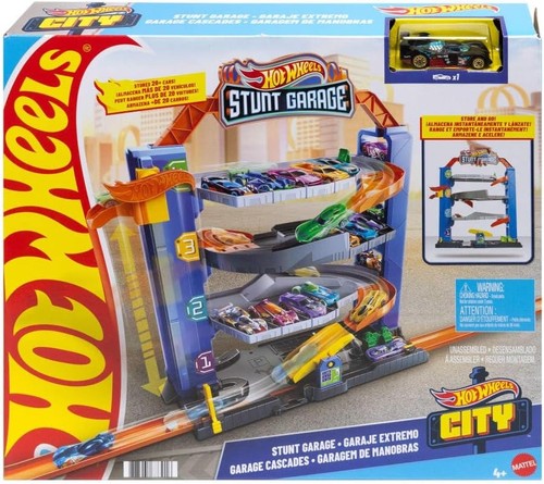 Hot wheels stunt carage with - hot,