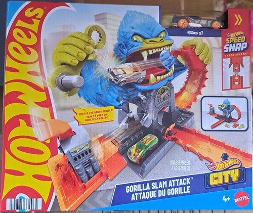 Hot wheels city gorilla slam - wheels,